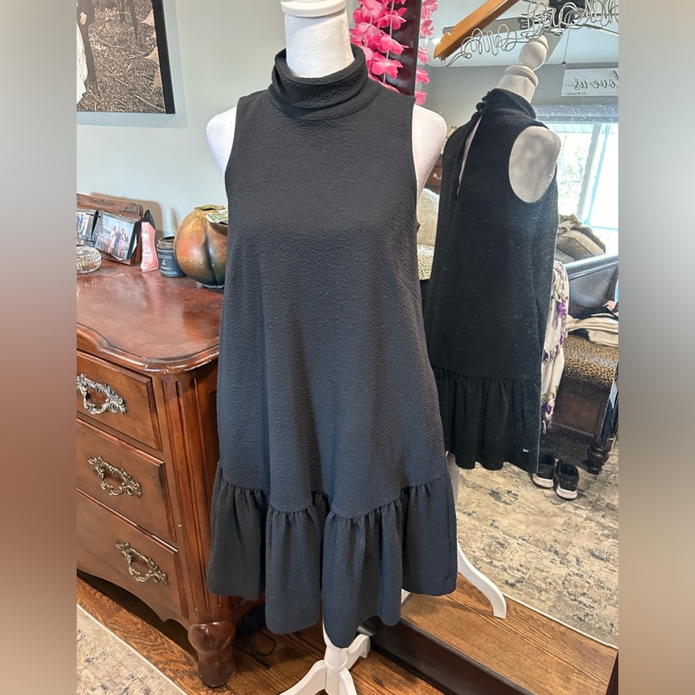 Maeve sleeveless mock turtle dress by anthropology